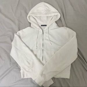 Brandy Melville Cropped Hoodie